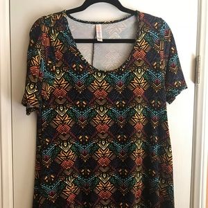 LuLaRoe Perfect Tee, Size S